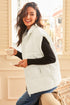 Solid Casual Oversized Stand Neck Puffer Vest