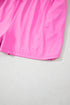 Solid Casual Sleeveless Loop Drawstring Cinched Waist Romper