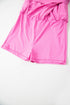 Solid Casual Sleeveless Loop Drawstring Cinched Waist Romper