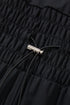 Solid Casual Sleeveless Loop Drawstring Cinched Waist Romper