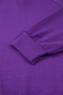 Solid Collared Half Zip Pullover Skirt Loungewear