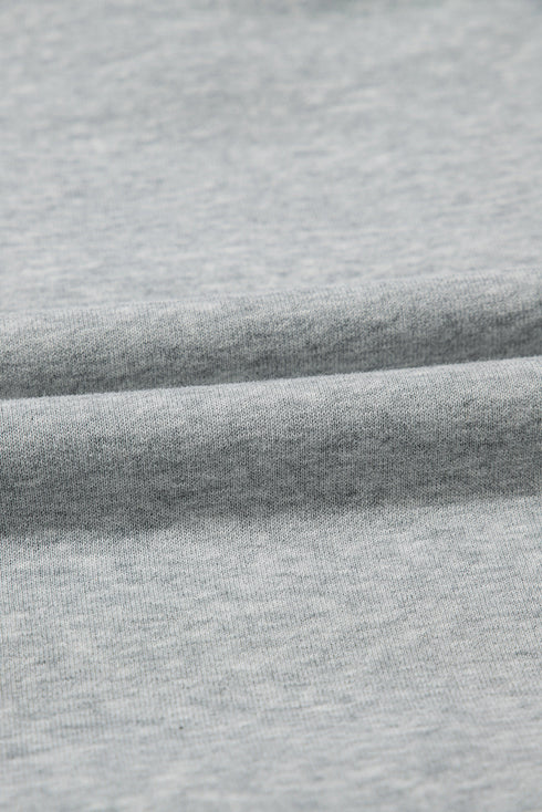 Solid Color Fleece Lined Drawstring Hoodie with Pocket