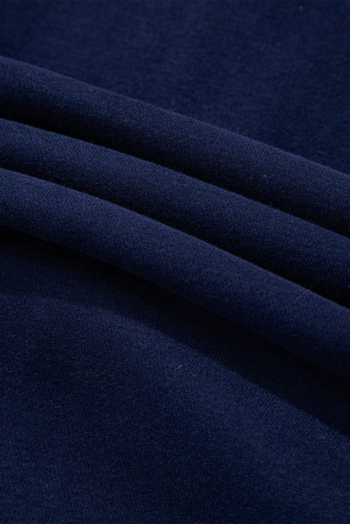 Solid Color Fleece Lined Zip up Hoodie