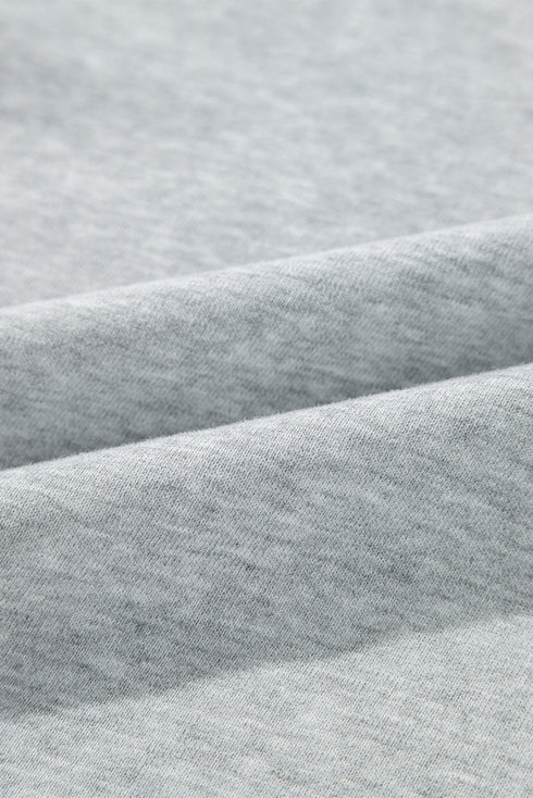 Solid Color Fleece Lined Zip up Hoodie