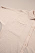 Solid Color Half Button Collared Loose Romper