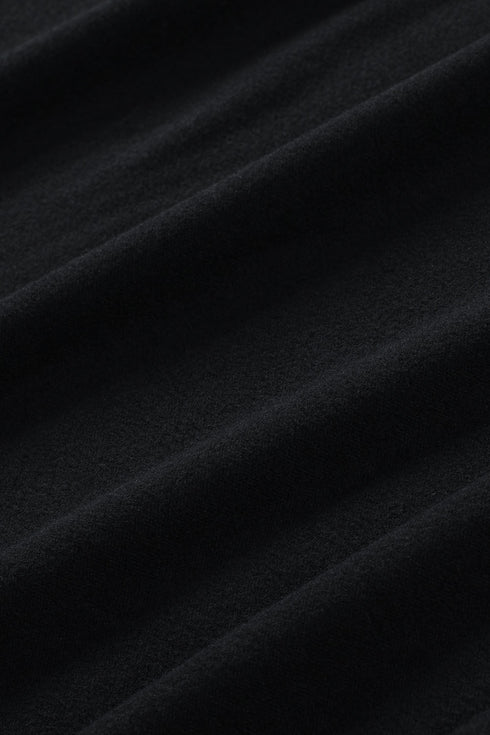 Solid Color V Neck Long Sleeve Knit Top