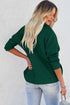 Solid Color Zip Collar Sweatshirt With Pockets