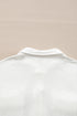 Solid Corded Drop Shoulder Casual Shacket Outerwear