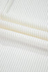 Solid Corded Textured Knit Exposed Stitching T-shirt