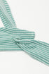 Solid Corded Tie Strap V Neck Wide Leg Jumpsuit