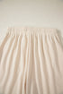 Solid Corduroy Drawstring Elastic Waist Relaxed Pants