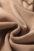 Solid Corduroy Drawstring Pullover Hoodie And High Waist Pant Set