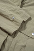 Solid Cropped Hooded Zipped Pocket Utility Jacket