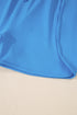 Solid Crossed Spaghetti Strap Drawstring Sporty Romper