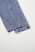 Solid Denim Bib Wide Leg Pocket Jumpsuit