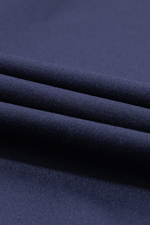 Solid Drawstring Elastic Waistband Pocketed Jogger Pants
