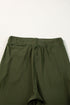 Solid Drawstring Elastic Waistband Pocketed Jogger Pants