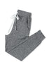 Solid Drawstring Elastic Waistband Pocketed Jogger Pants
