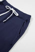 Solid Drawstring Elastic Waistband Pocketed Jogger Pants