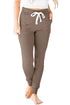 Solid Drawstring Elastic Waistband Pocketed Jogger Pants