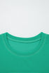 Solid Drop Shoulder Boxy Tee and Barrel Pant Set