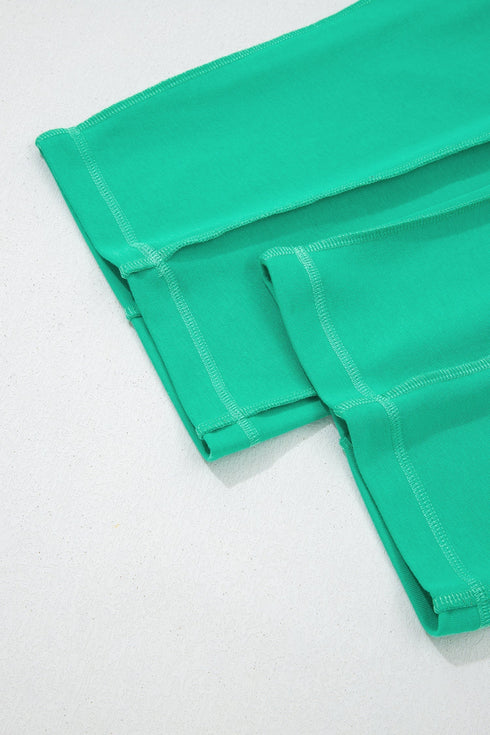 Solid Drop Shoulder Boxy Tee and Barrel Pant Set