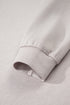 Solid Drop Shoulder Pullover Drawstring Mini Skirt Two Piece Dress