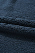 Solid Fleece Flap Pocket Single Breasted Teddy Coat
