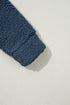 Solid Fleece Flap Pocket Single Breasted Teddy Coat