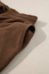 Solid High Low Pullover Skinny Pant Set