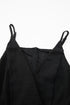 Solid High Waist Drawstring Spaghetti Strap Wide Leg Jumpsuit
