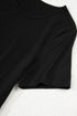 Solid High Waist Pocketed A-Line T-Shirt Maxi Dress