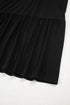 Solid High Waist Pocketed A-Line T-Shirt Maxi Dress