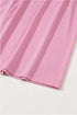 Solid High Waist Pocketed A-Line T-Shirt Maxi Dress