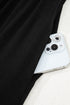 Solid High Waist Pocketed A-Line T-Shirt Maxi Dress