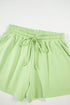 Solid Loose Casual V Neck Half Sleeve Short Sets