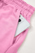 Solid Loose Casual V Neck Half Sleeve Short Sets