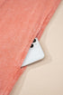 Solid Mineral Wash Cotton Tank Pocket Mini Dress