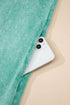 Solid Mineral Wash Cotton Tank Pocket Mini Dress
