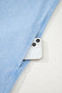 Solid Mineral Wash Cotton Tank Pocket Mini Dress
