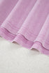 Solid Mineral Wash Cotton Tank Pocket Mini Dress