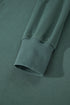 Solid Oversized Slit Sweatshirt Ribbed Leggings Pant Sets