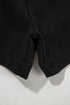 Solid Pintuck Tie V Neck Sleeveless Loose Romper