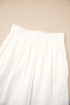 Solid Pleated Drop Waist Wide Leg Pants