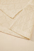 Solid Pointelle Rhombus Knit V Neck Loose Top