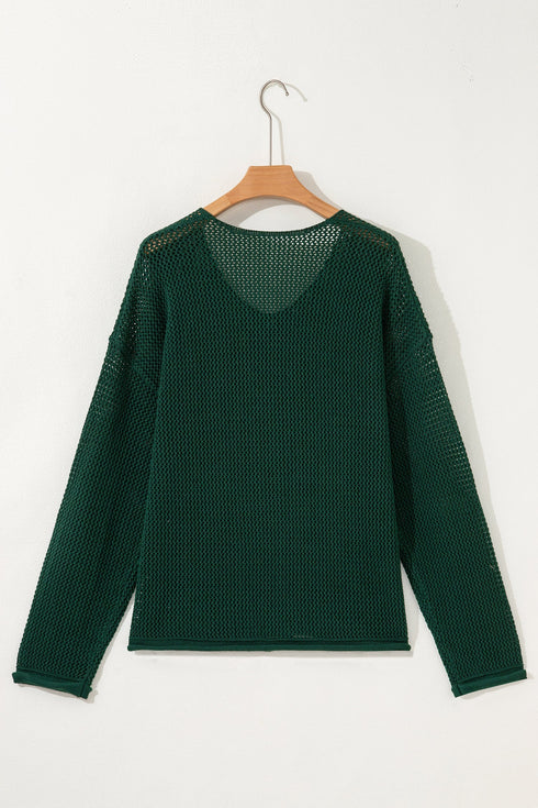 Solid Print Decorative Button Short Sweater Cardigan
