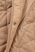 Solid Quilted Corduroy Snap Button Vest Outerwear