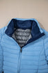 Solid Quilted Zip Up Insulated Puffer Jacket