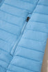 Solid Quilted Zip Up Insulated Puffer Jacket