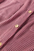Solid Ribbed Cording Roll Tab Sleeve Shacket Jacket